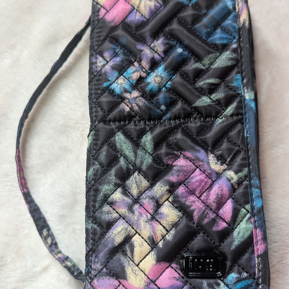 Lug Quilted Make Up Brush Case Oranizer Multicolor